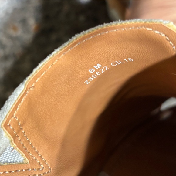 b.o.c. Women's Light Gray Mule cork wedge open-toe sandals - Picture 7 of 15